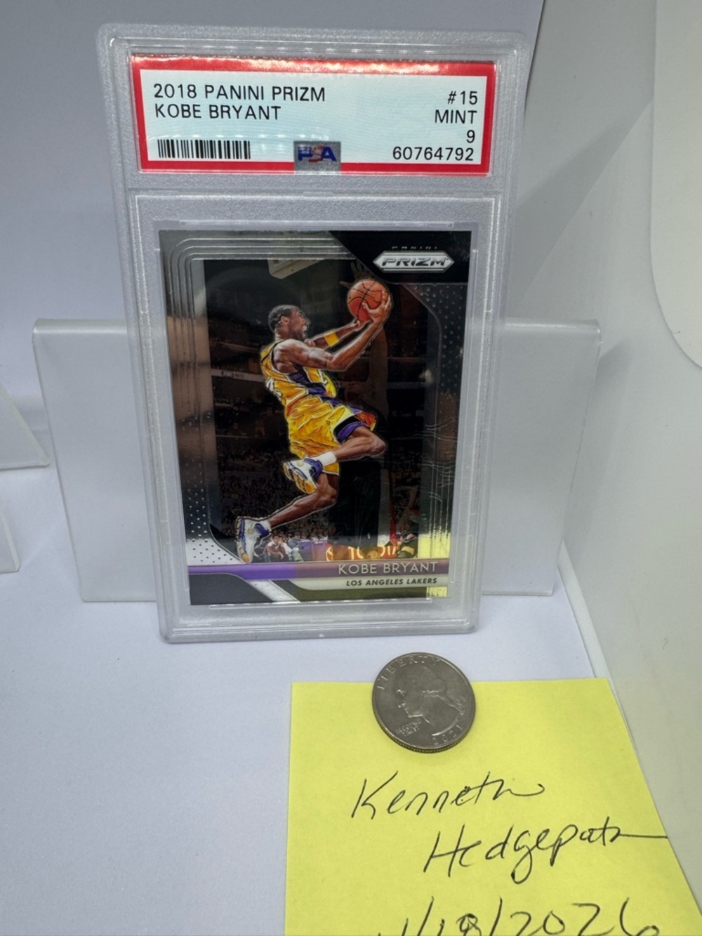 Panini Prizm Basketball Card - Yellow/Purple Accents
